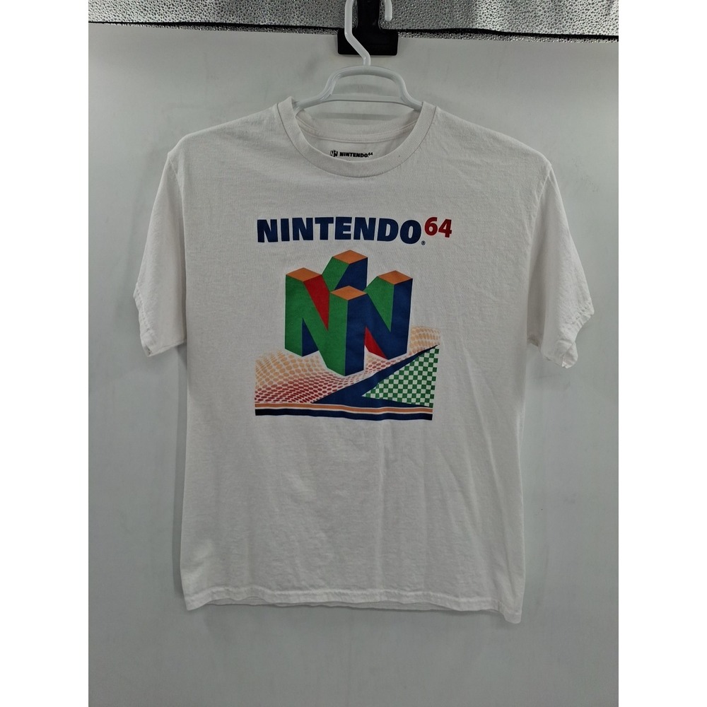Nintendo 64 Large‎ White S/S Shirt